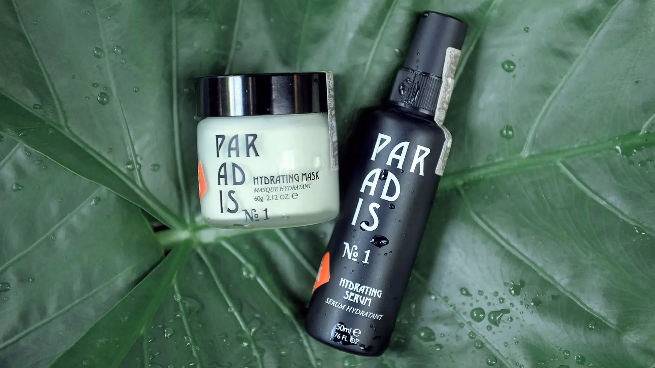 'Enfants Paradis' luxury botanical skincare packaging design by the Ludbrook Agency