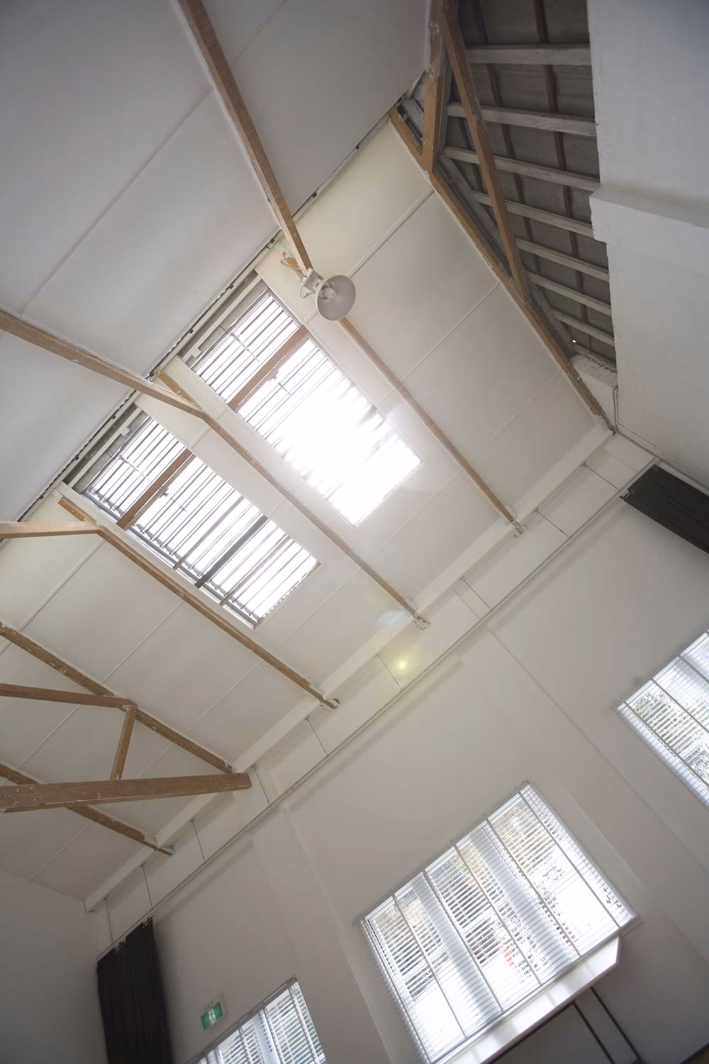 Sun Studios Mens Bathrooms studio skylights 1