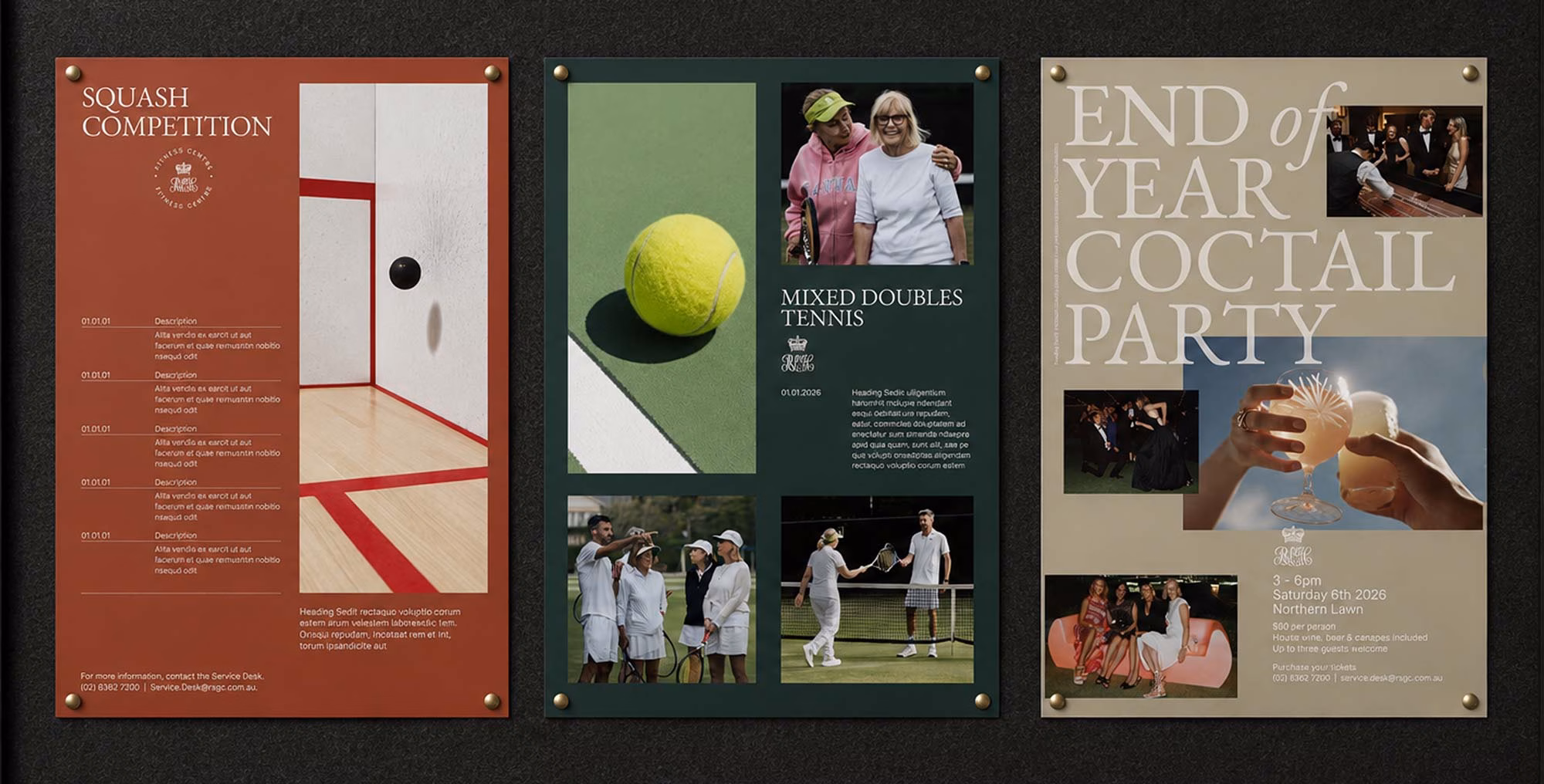 The Royal Sydney Gold Club Brand applications 2