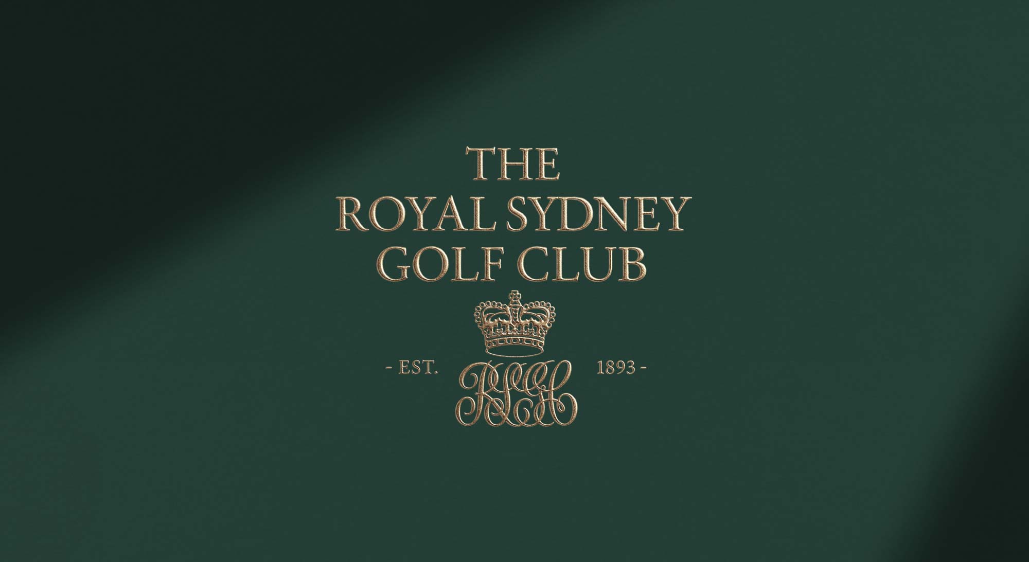 The Royal Sydney Gold Club Ludbrook Agency Brand Refresh 2
