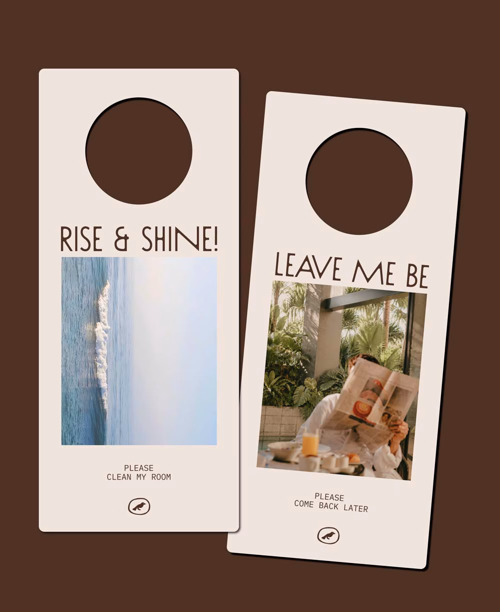 Ludbrook Agency River House Bali Branded hotel door tags 4