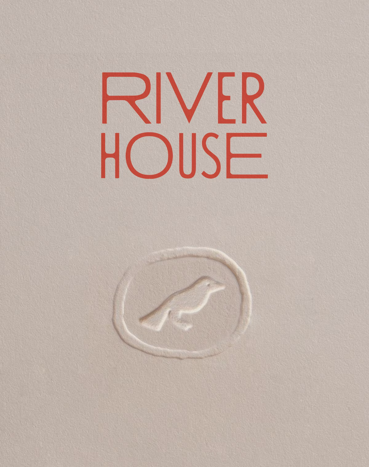 Ludbrook Agency River House Bali Hospitality Branding Graphics